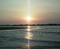 夕日