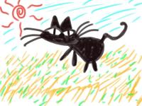 くろねこ1