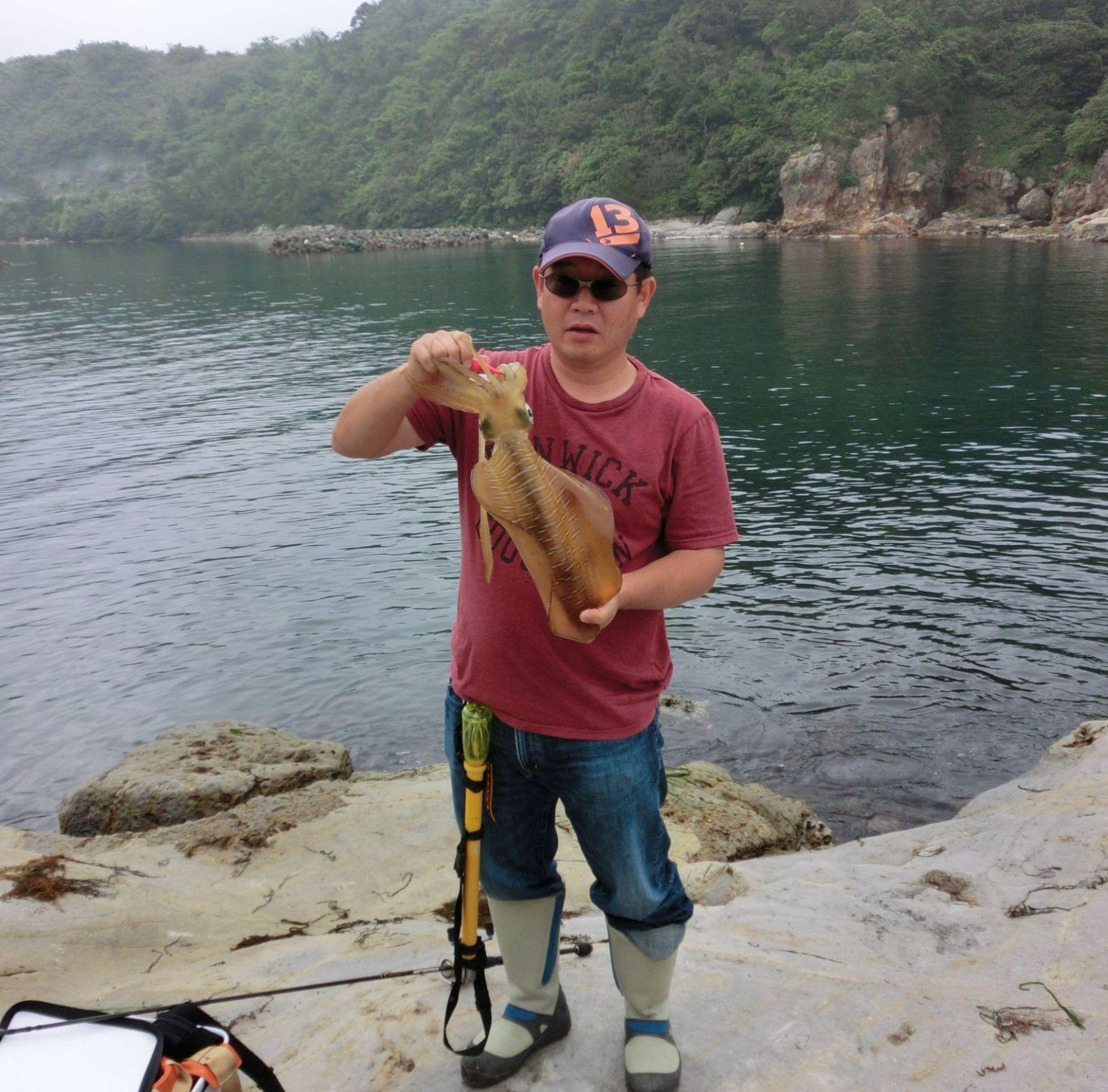 夏イカ 広島発 陸っぱりエギング