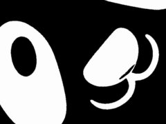 黒こげパンダ