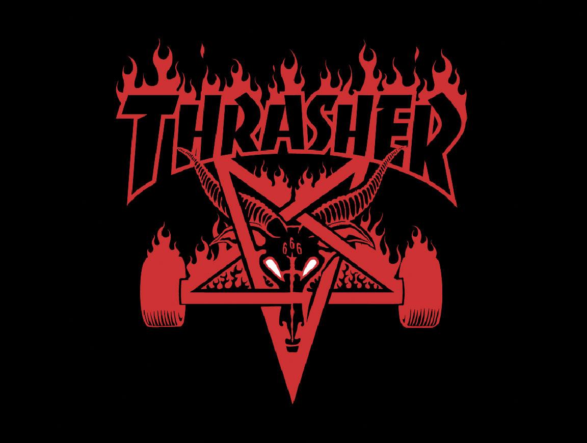 ロイヤリティフリー Thrasher ロゴ 壁紙 ガサタメガ