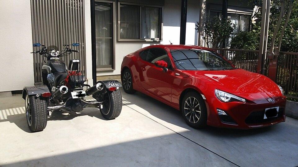 元三輪車。今は四輪車＾＾；