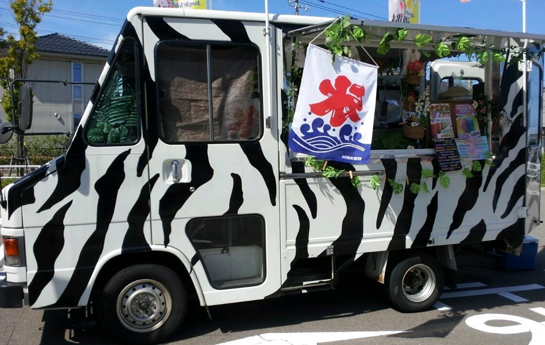 カボス大桑店さん 移動販売 ゼブラ