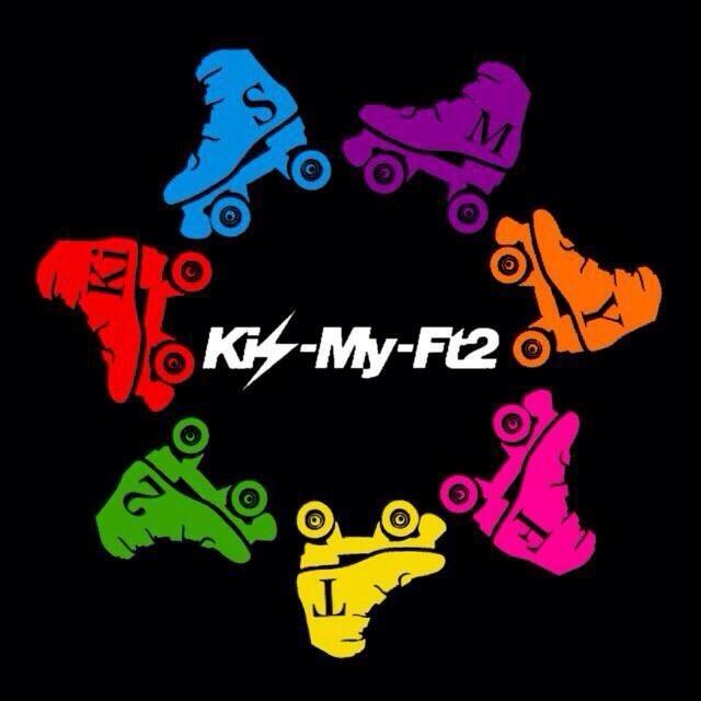 ロイヤリティフリー壁紙 Kis My Ft2 ロゴ