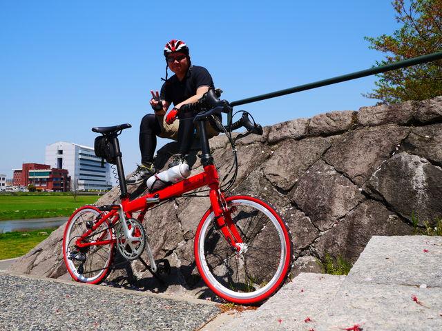 DAHONにキャリパーブレーキ付けてみた！実践編。 | 自転車と走ろう。