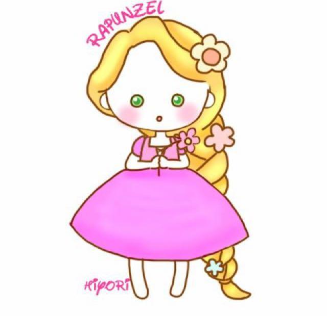 可愛いイラストディズニープリンセス簡単