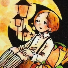パステルイラスト 春の女の子 ゆきわらしのおうち パステルイラスト 春の女の子 ゆきわらしのおうち