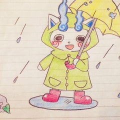 夕日メイキング アナログイラスト手帖 夕日メイキング アナログイラスト手帖