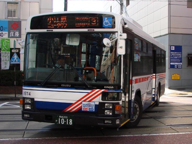 長崎バス 1727号 | 長崎のバス・路面電車情報だよりwithカピバラ交通
