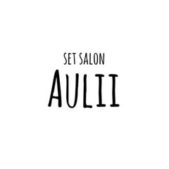 set salon  AULII ✧︎*。のプロフィール