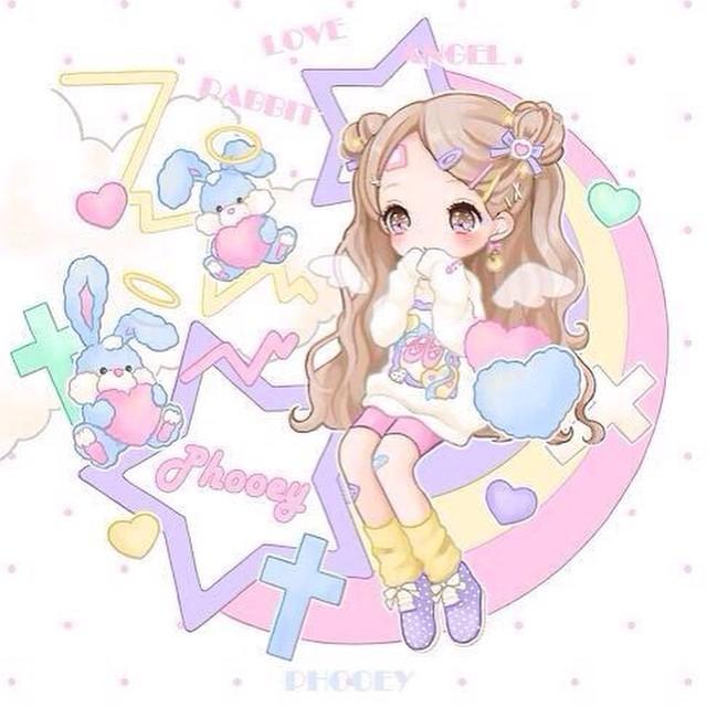 25 ゆめ かわいい かわいい 女の子 イラスト アイコン