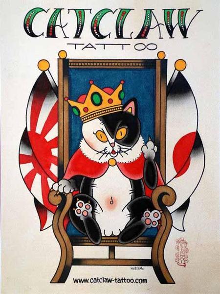 INK RAT TATTOO HATA氏ポスター HATAさん | CATCLAW TATTOO-Z