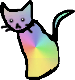虹色猫