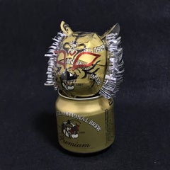空き缶アート オオカミ のできるまで Part１ 55nyanko1006のブログ