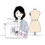 画像 手縫いの苦手な方が家庭用ミシンを使って洋服を作ることができる♪初めてさんの洋裁教室RibbonCandy(ﾘﾎﾞﾝｷｬﾝﾃﾞｨ)　大阪堺市泉北ﾆｭｰﾀｳﾝのユーザープロフィール画像