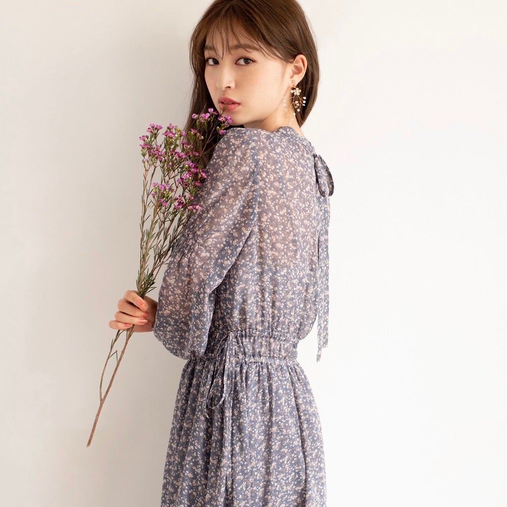 8日発売！せいらコラボ♡デニムバックリボンキャミワンピース
