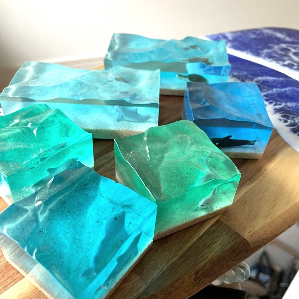 レジンヘアゴムを制作するコツ | furu道具にっき～大好きな海の