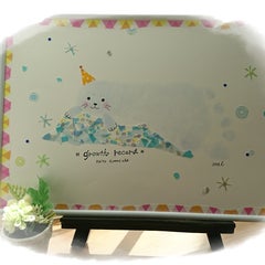 北海道旭川☆baby&kids&paws☆手形アート教室『peu a peu』ぷぅあぷぅのプロフィール
