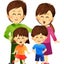 家族4人の平凡な日常のサムネイル