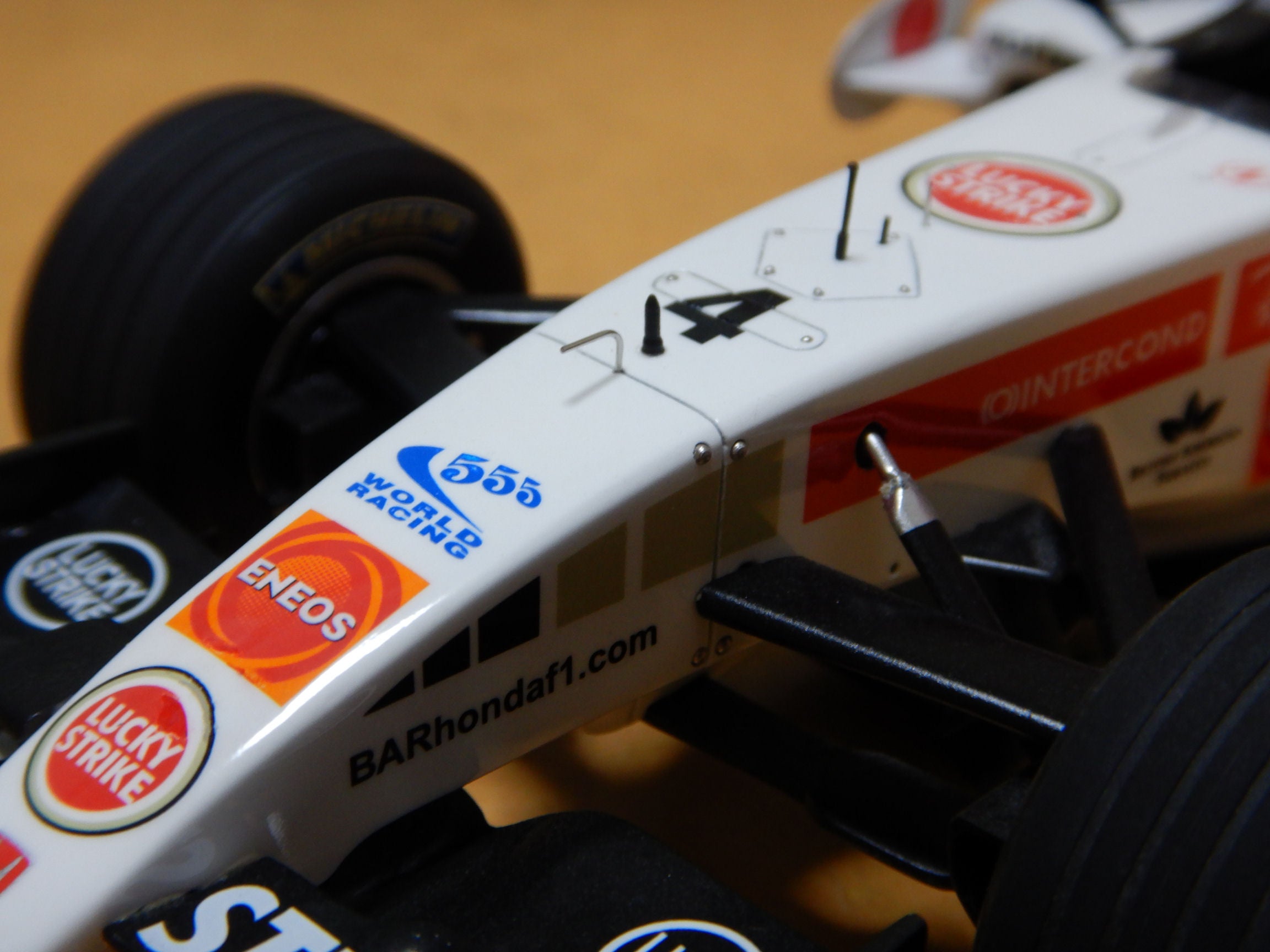 15年ほど前に作成した1/20 F-1 ガレージキット(BAR002編