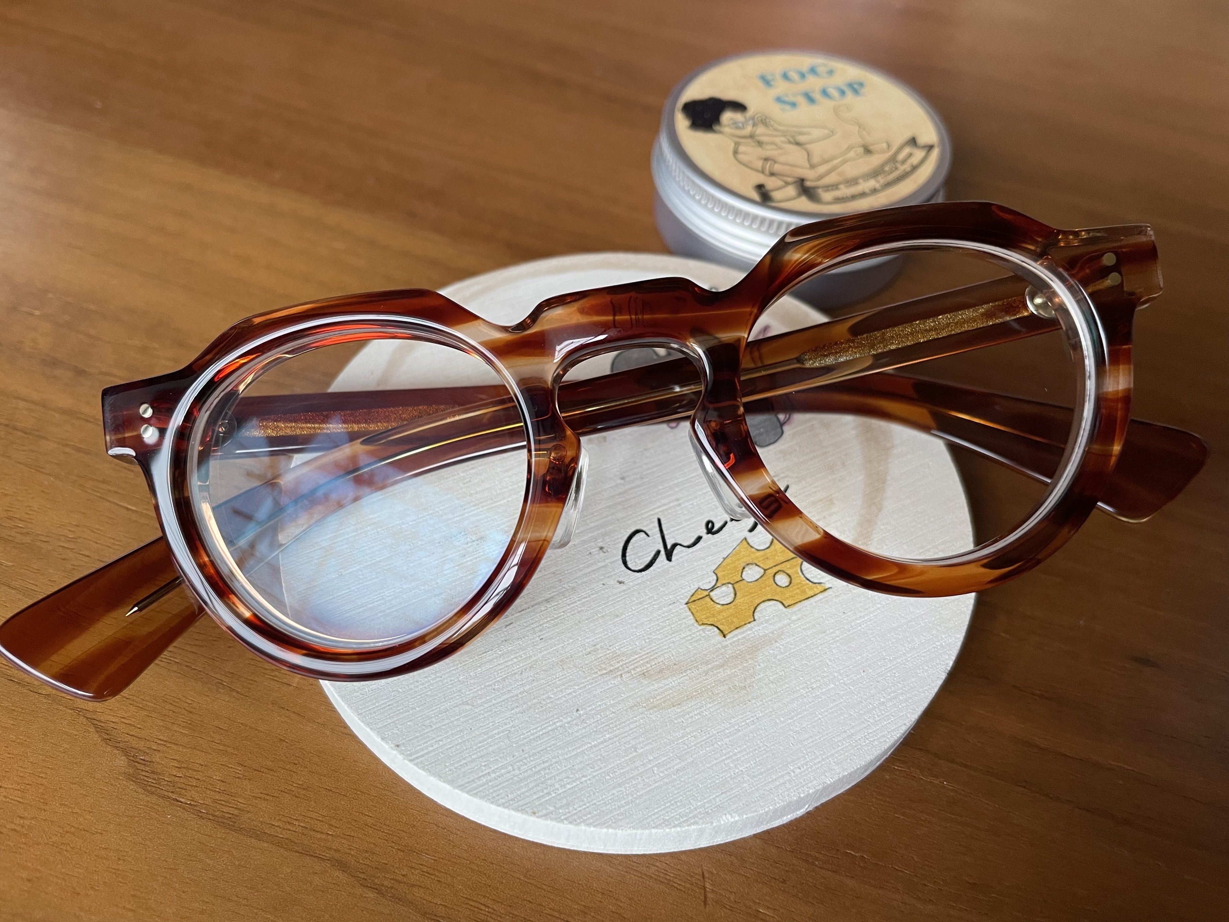 金子眼鏡／KJ-35 BRGR | おもひで眼鏡の写真館（Memories lunettes 