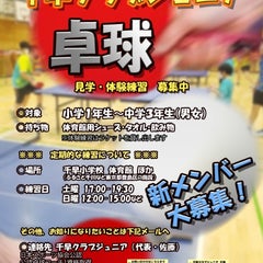 卓球ジュニアチームのプロフィール