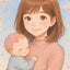 ピンクときどきブルーなママ｜もえのサムネイル
