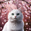 桜吹雪のしろねこ。のサムネイル