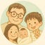 画像 4人家族の節約笑顔のレシピとカフェ☕️育児メモ✍️のユーザープロフィール画像
