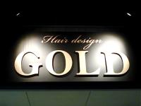 Hair design GOLD