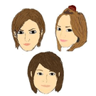 ３姉妹。